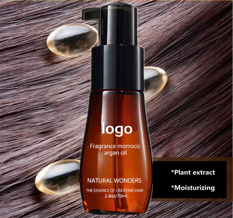 OEM  hot sell Private label moroccan Argan oil plant extract moroccan Argan oil heat protect moroccan argan oil