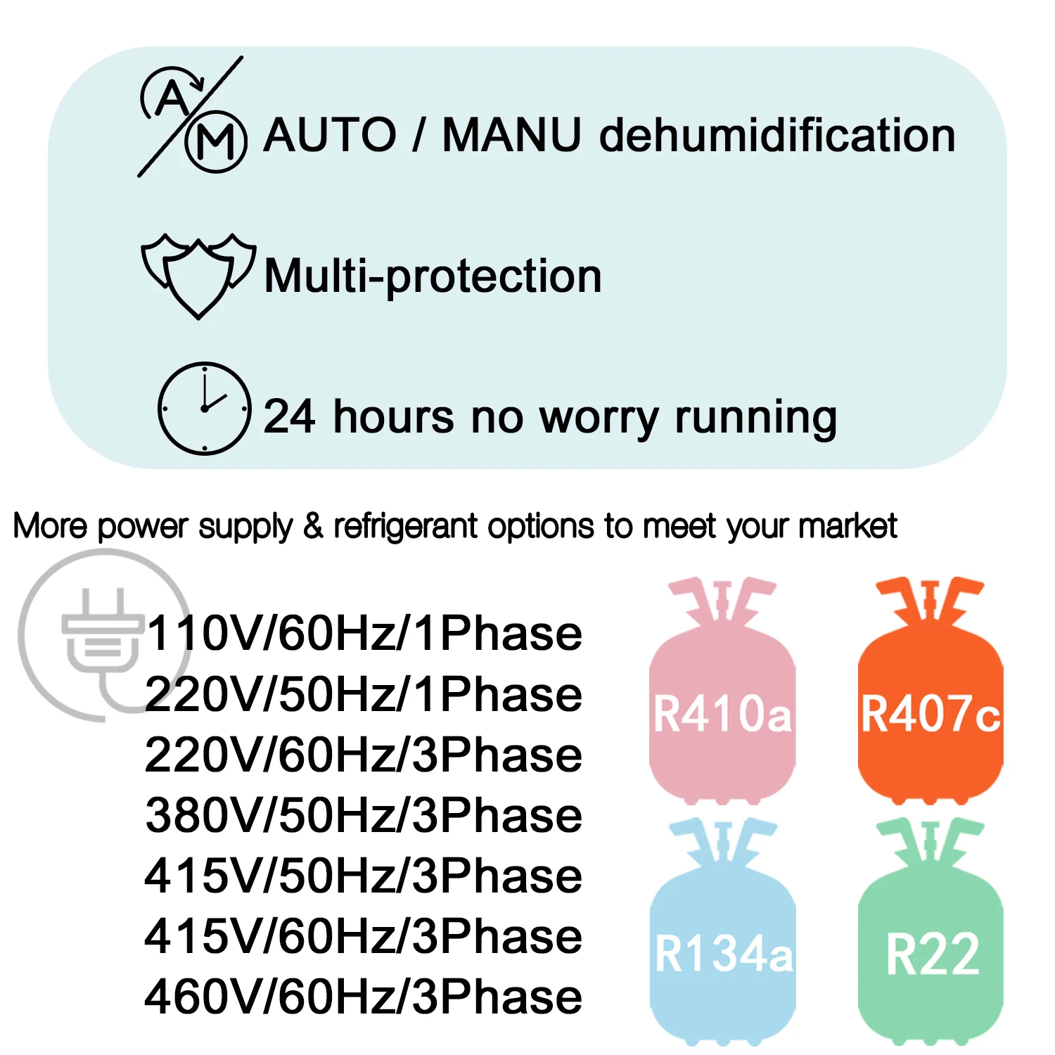 
No Moq industrial dehumidifier machine for sale 