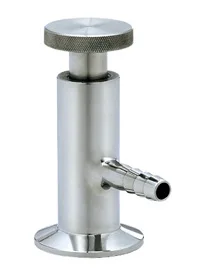 Sanitary Stainless Steel SS304 SS316L Level Gauge Cock Valve For Milk Beer Tank
