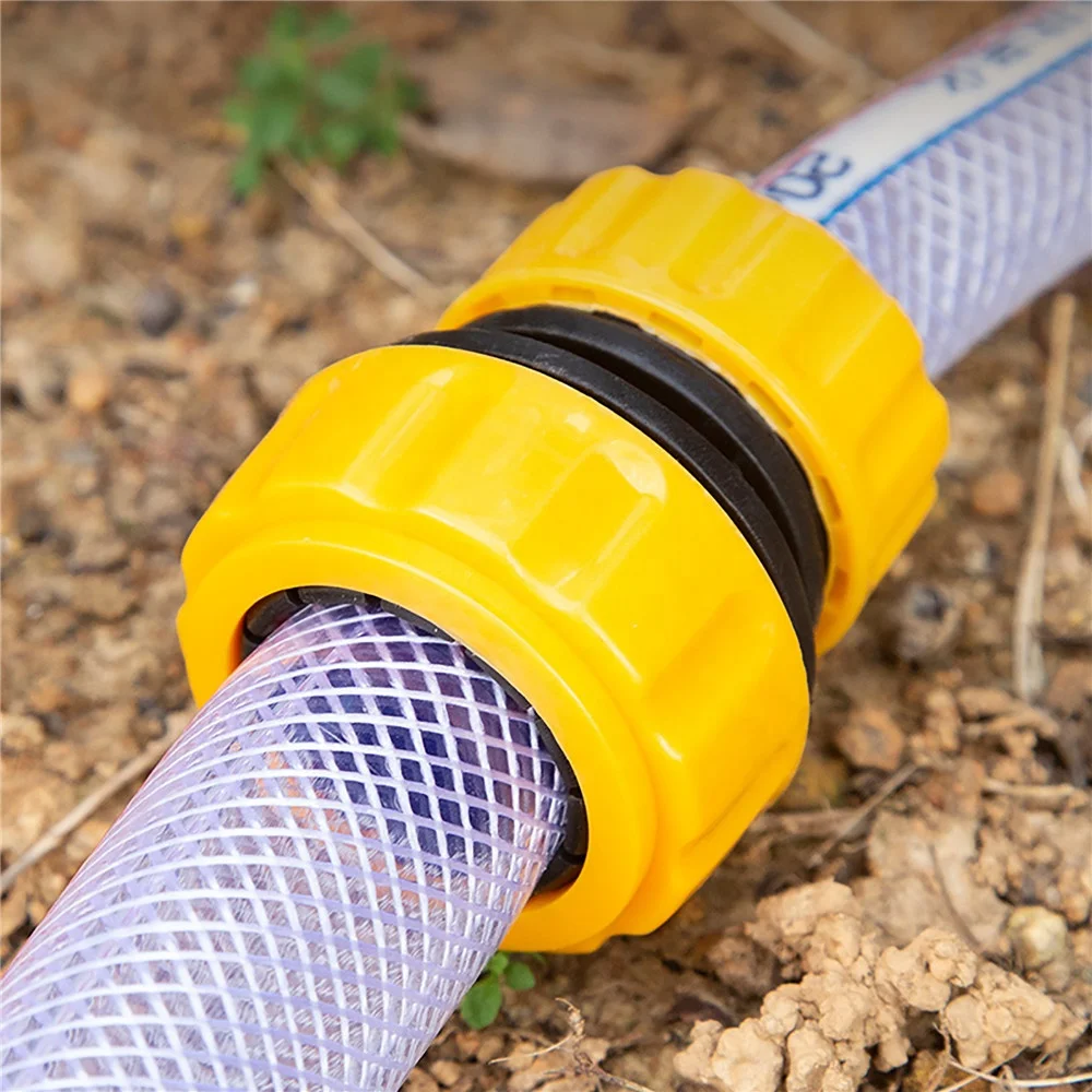 1/2 5/8 1 Inch Pipe Quick Water Connector Hose Tubing Repair Coupler Garden Irrigation Adapter