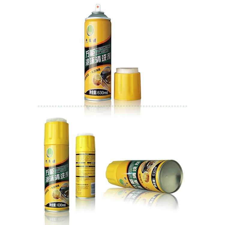 factory promotion car foam cleaner spray custom car care multi purpose foam cleaner