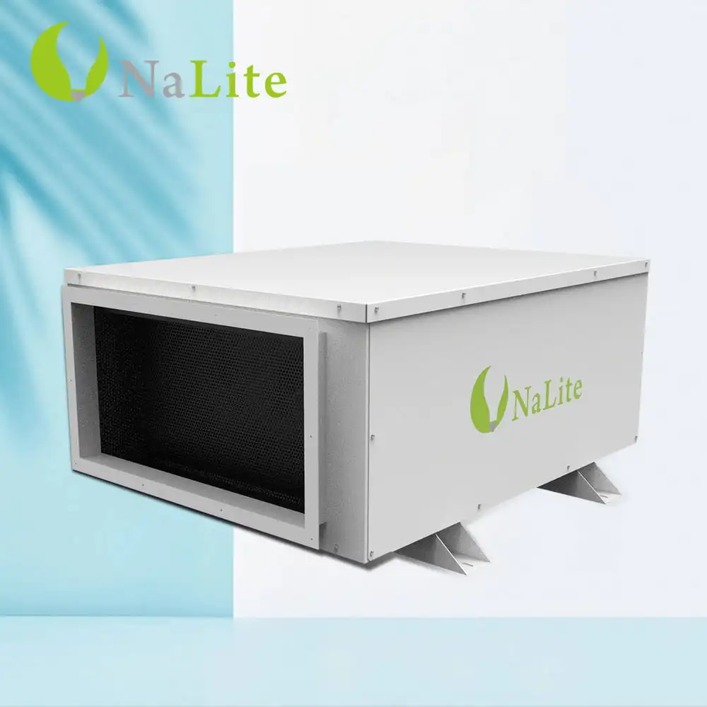 Homegrown Industrial Damp Removing Air Refrigerator Garden Ceiling Mounted Rotor Dehumidifier 6.5kw