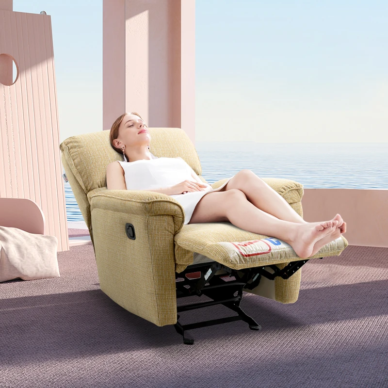MANWAH CHEERS Hot Sale Tv Chair Recliner Multifunctional LazyBoy Recliner Living Room Furniture Fabric Reclining Sofa Chair