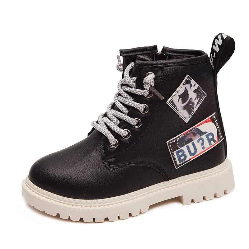 2020 China Wholesale High Ankle Yellow White Cute Children Boots Kids Girls Boots Boys