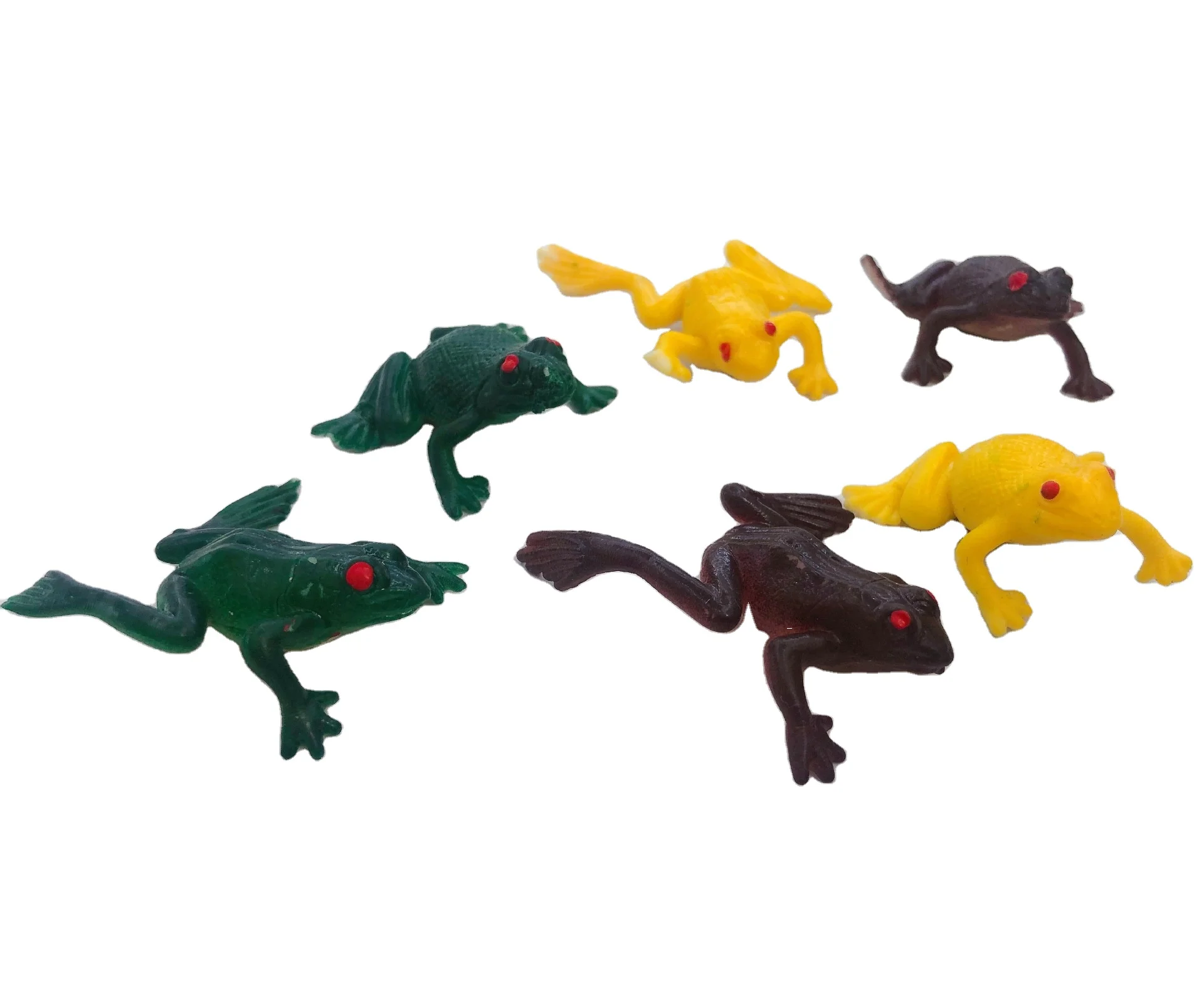 Hot Selling Unisex TPR Simulation Soft Glue Small Frog Toy Kids Aged 5 7 Years Classic Style Play PP Material Promotional Gifts