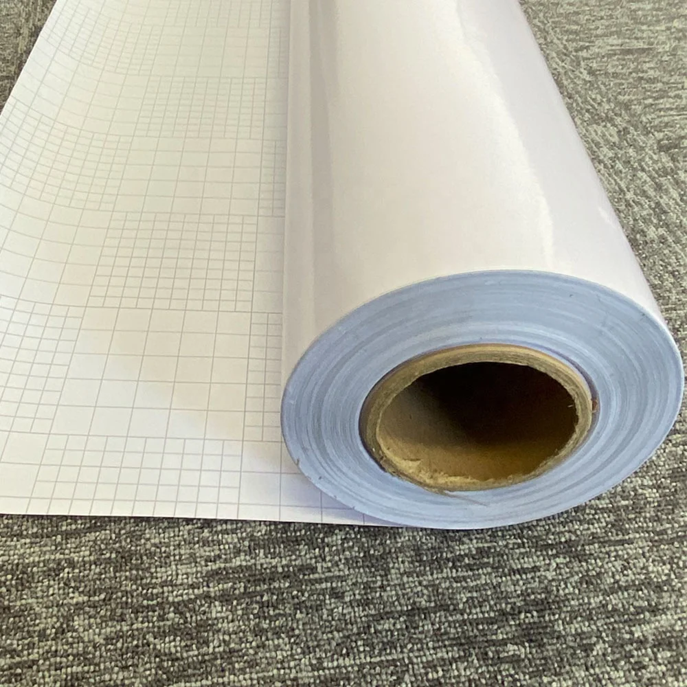  100 micron 140 gsm Waterproof Black Removable self-adhesive vinyl