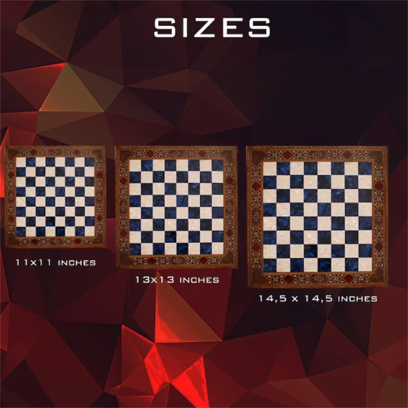 Custom Chess Set Board Retro Light Luxury Game Adult Game Luxury Indoor Puzzle Game