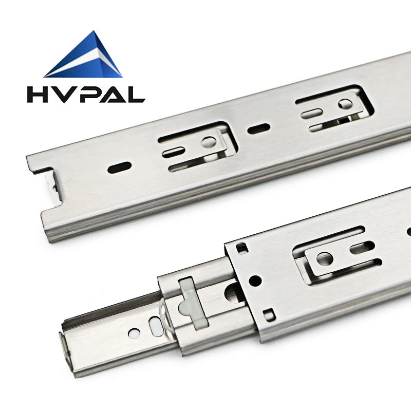 10 12 14 16 18 inch 4501 stainless steel extending table heavy load full extension Furniture Cabinet Drawer Toolbox slides