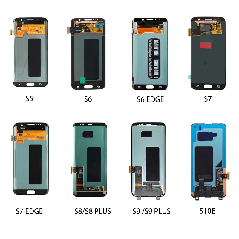 S7Edge LCD For Samsung Galaxy S3 S4 S5 S6 S7 Edge S8 S9 S10Plus S20 S21 Ultra LCD Screen wholesale Display  Touch Replacement