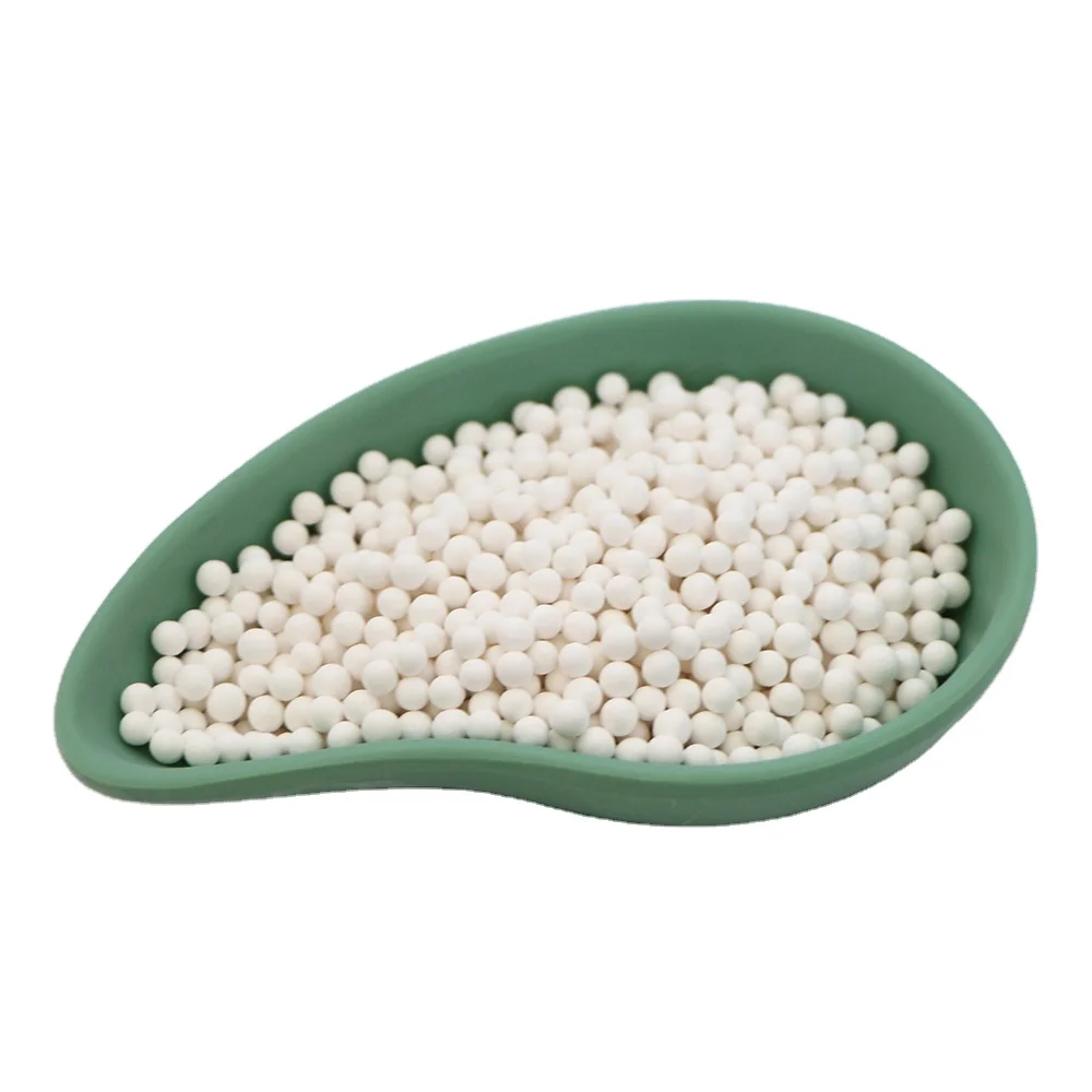 High quality activated alumina desiccant 3-5mm 4-6mm gamma aluminum oxide ball for air purification and H2O2 production
