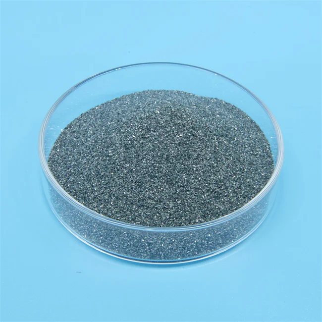 Haixu Abrasives Factory Price of Green Silicon Carbide sand for Sandblasting