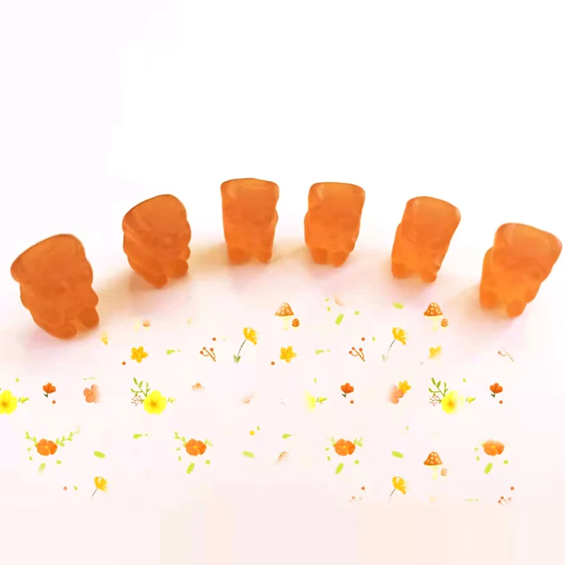 Vegan Biotin Collagen  Biotin gummies support hair nail health supplement