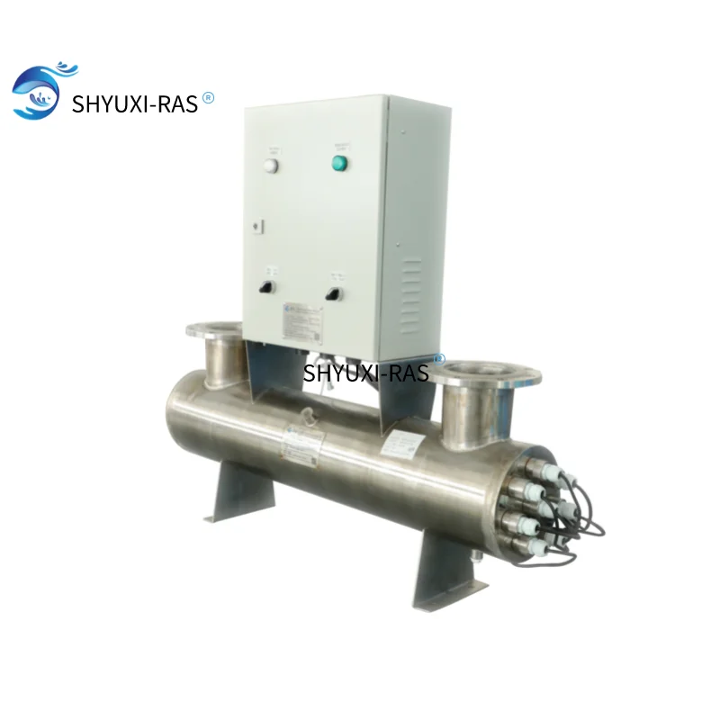 UV sterilzer for shrimp farming equipment in salmon farming  aquaculture system seawater farming