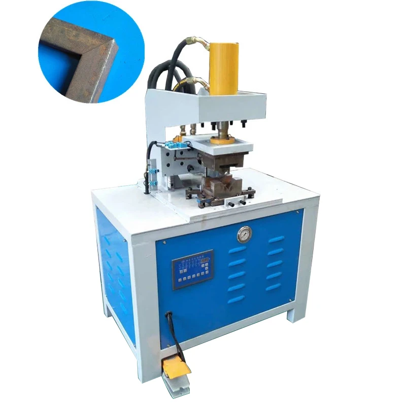 Hydraulic press Hole 90 Degree Angle Pipe Notching Machine Punching Machine Pipe End Cutting Machine