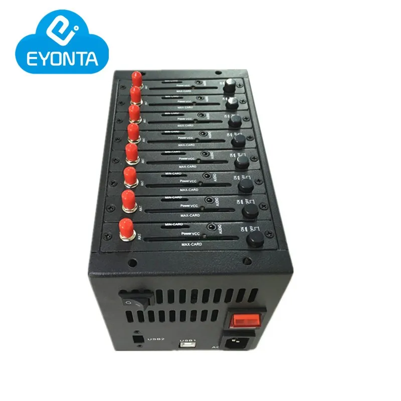  Quad band 8 портов gsm sms модем Wavecom Q24plus отправки смс модемный