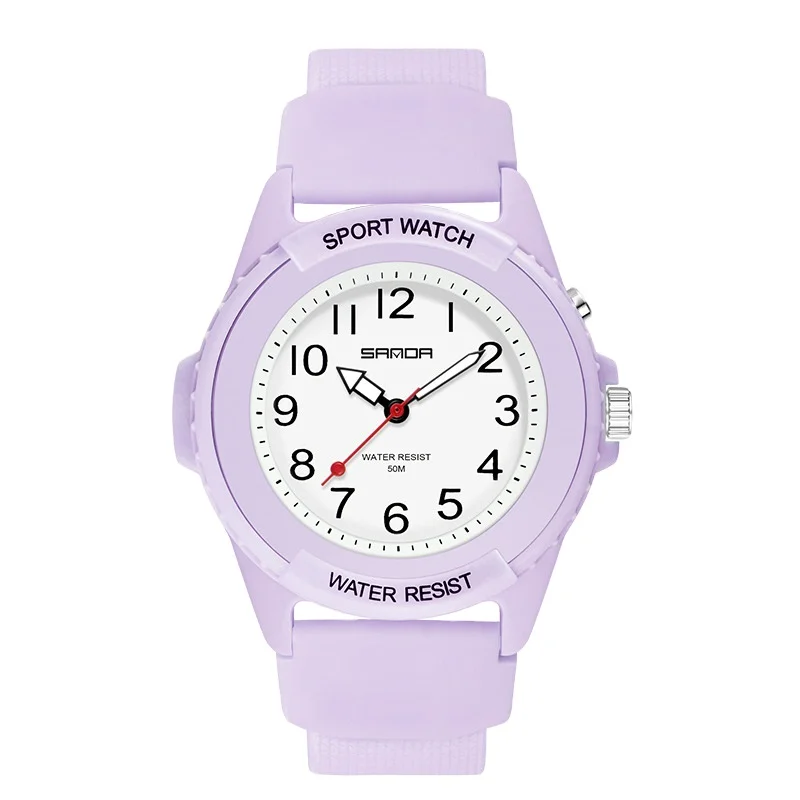 Simple Design Sports Wrist Watches Japan Quartz Teenage Girl Boy Casual Wristwatch