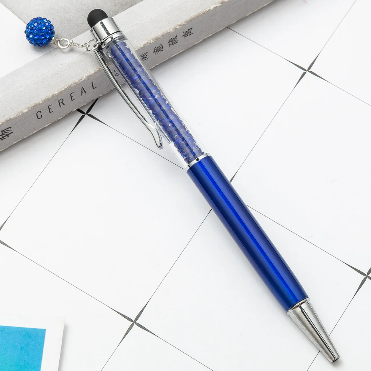 2022 Promotional Gift Stationery Ball Pen Custom Stylus Screen Multi funtion Refill Ball Point Pen