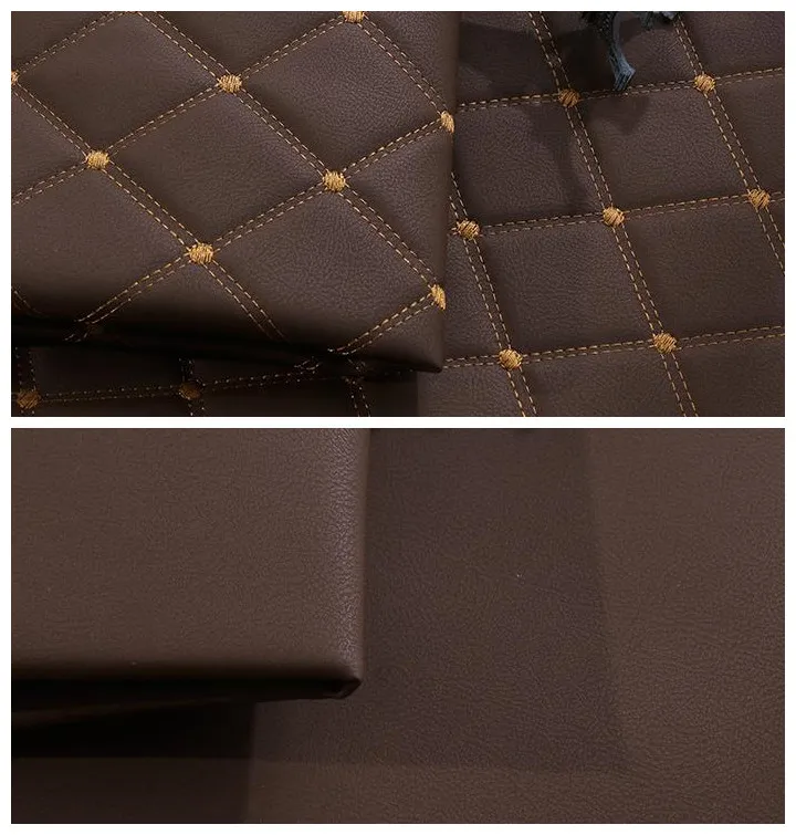 Faux Leather Embossed with foam Synthetic Car Seat Cover Leather