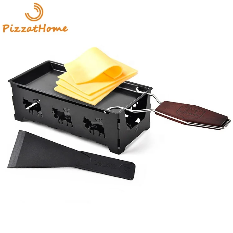Baking Pan Portable Cheese Mini Oven Non-Stick Cheeses Tray Butter Cheese Raclette Metal Grill Plate Baking Tools