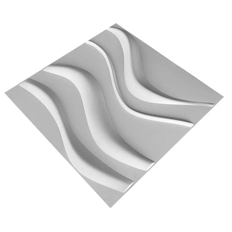Waterproof 50*50 cm modern background wallpaper 3d pvc Wall Panel/Board Interior Decor Pvc Wall Panels