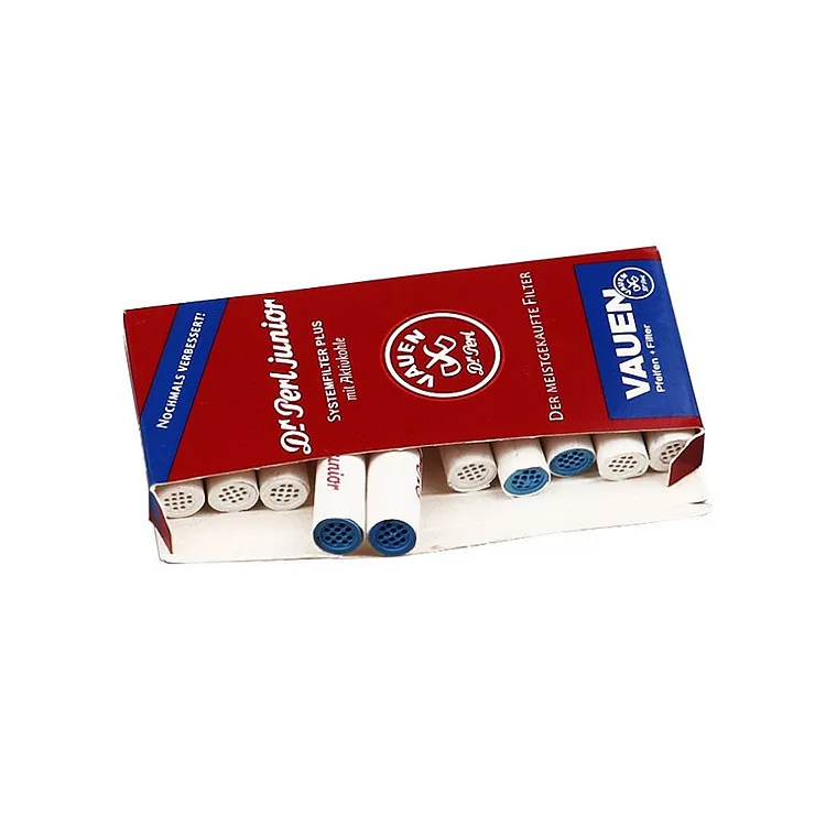 Cigarette Pipe Fittings 9mm Activated Carbon Filter for Smoking