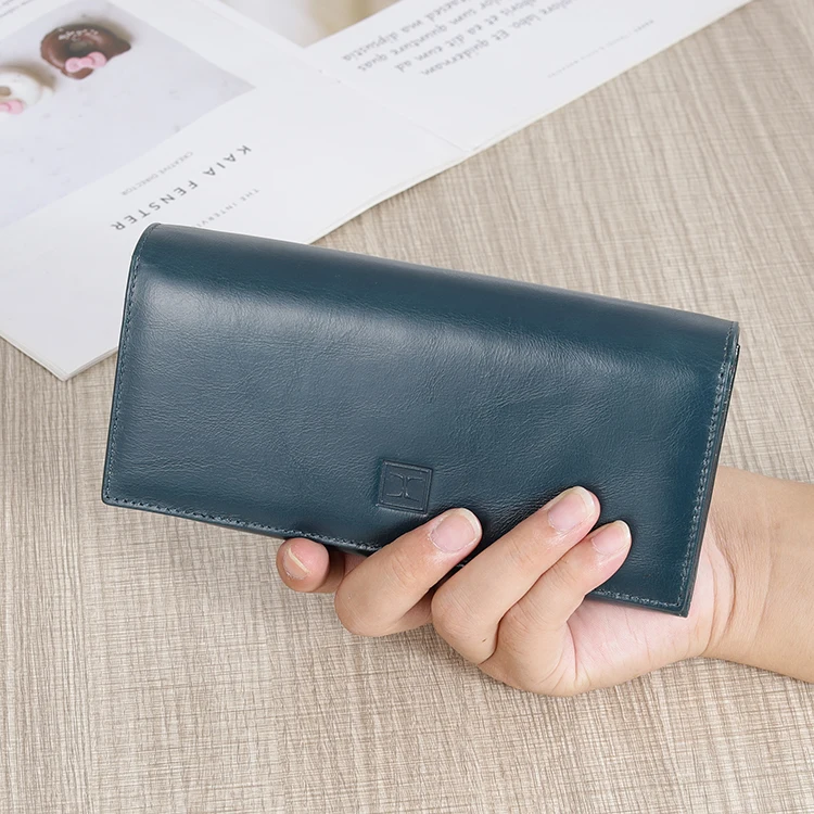 New Fashion Women leather purse Long Style Clutch Wallet Multi Function Leather Card Holder Wallet Handheld Purse