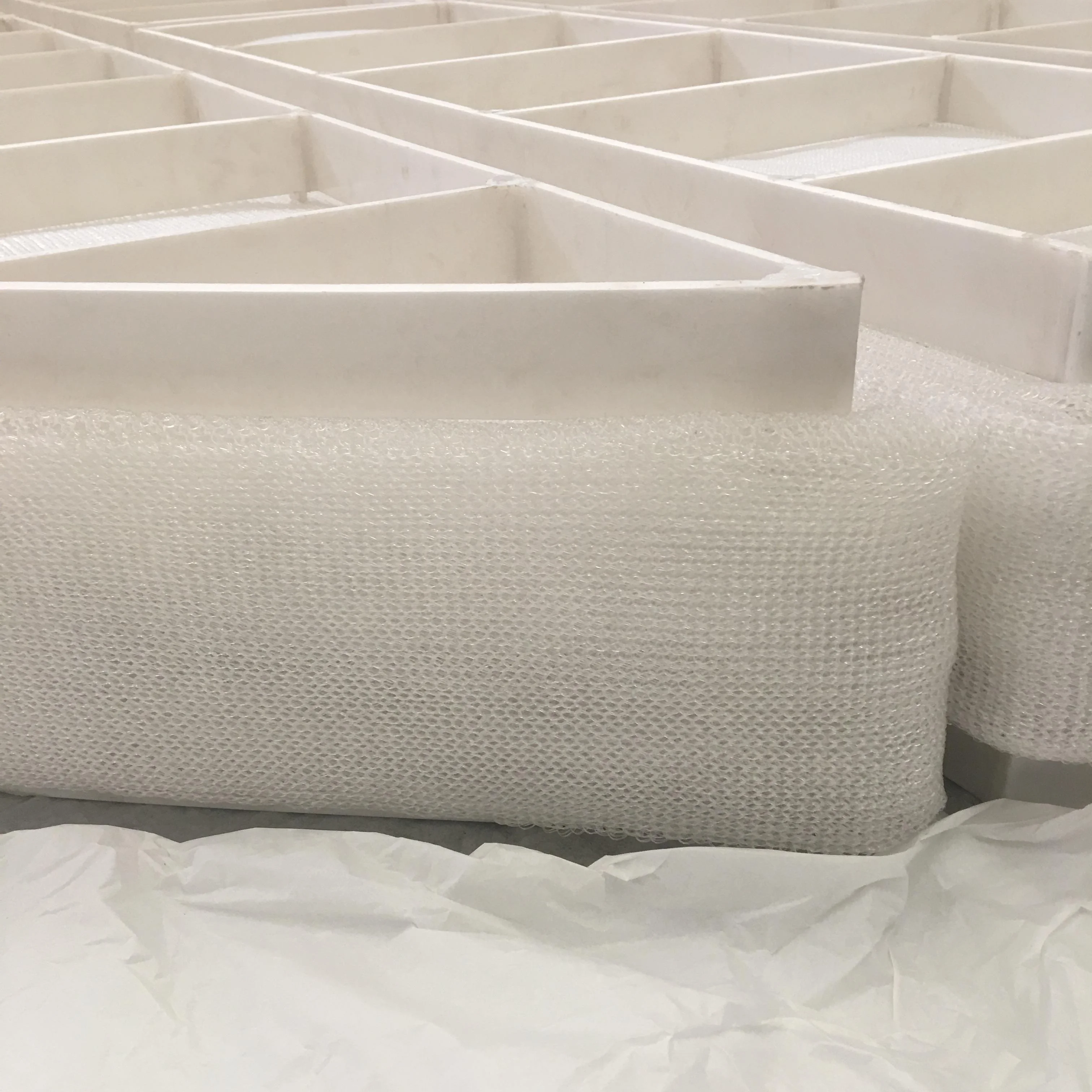 Plastic PP Knitted Mesh Demister Pad for Wet Scrubber