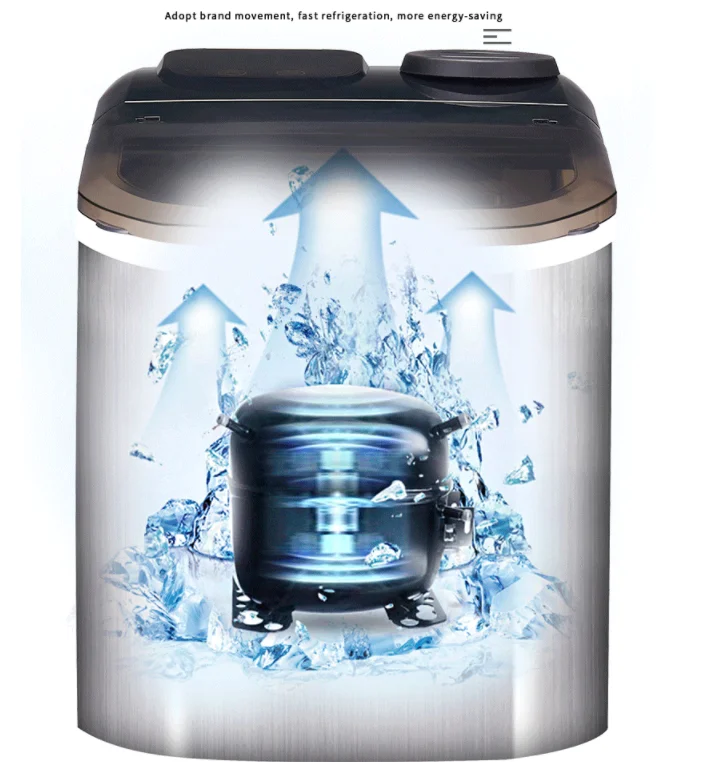 GSN-Z7 stainless steel 24 ice cube maker