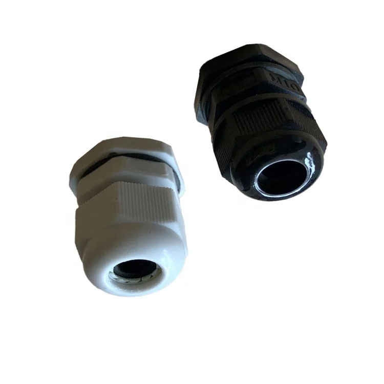 Factory high quality waterproof Nylon PA66 IP68  M10*1.5mm plastic cable gland