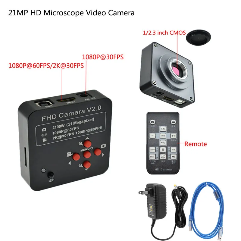 21MP Industrial Eyepiece Microscope Camera