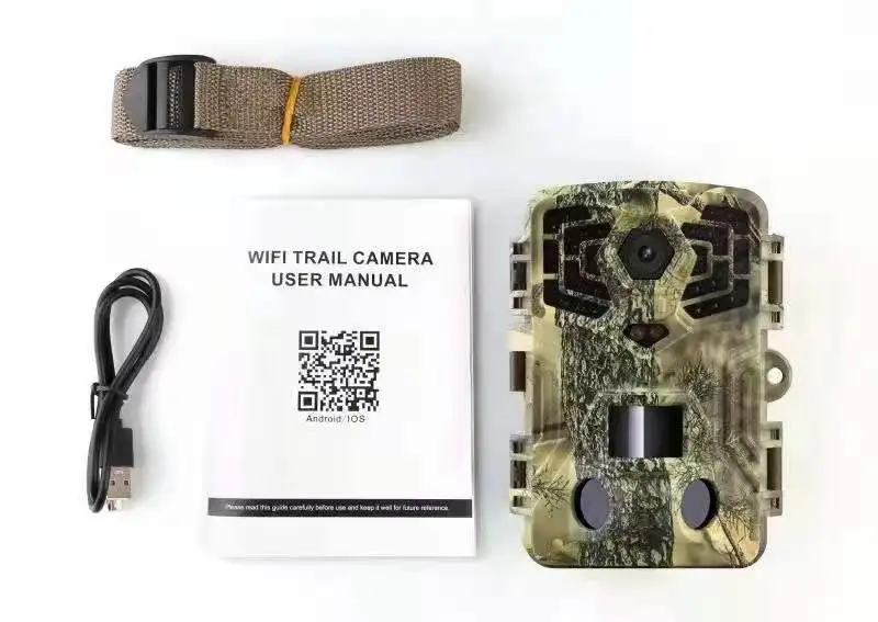 940nm black IR  LED  non flash 32MP sony  4K  wifi trail camera for  wildlife  outdoor hunting