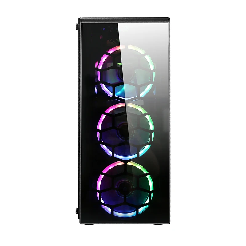 Classis pattern glass exquisite workmanship pc case computer chassis pc gaming for gamer