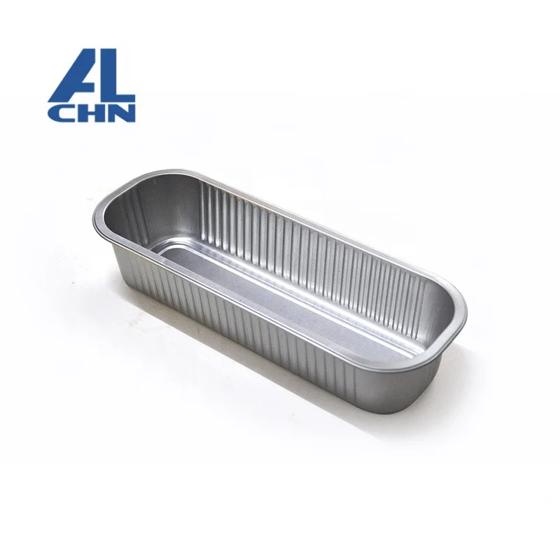 960ML/33OZ Gold inside,Black outside  Manufacturer Supplier Disposable Aluminum Foil container From China