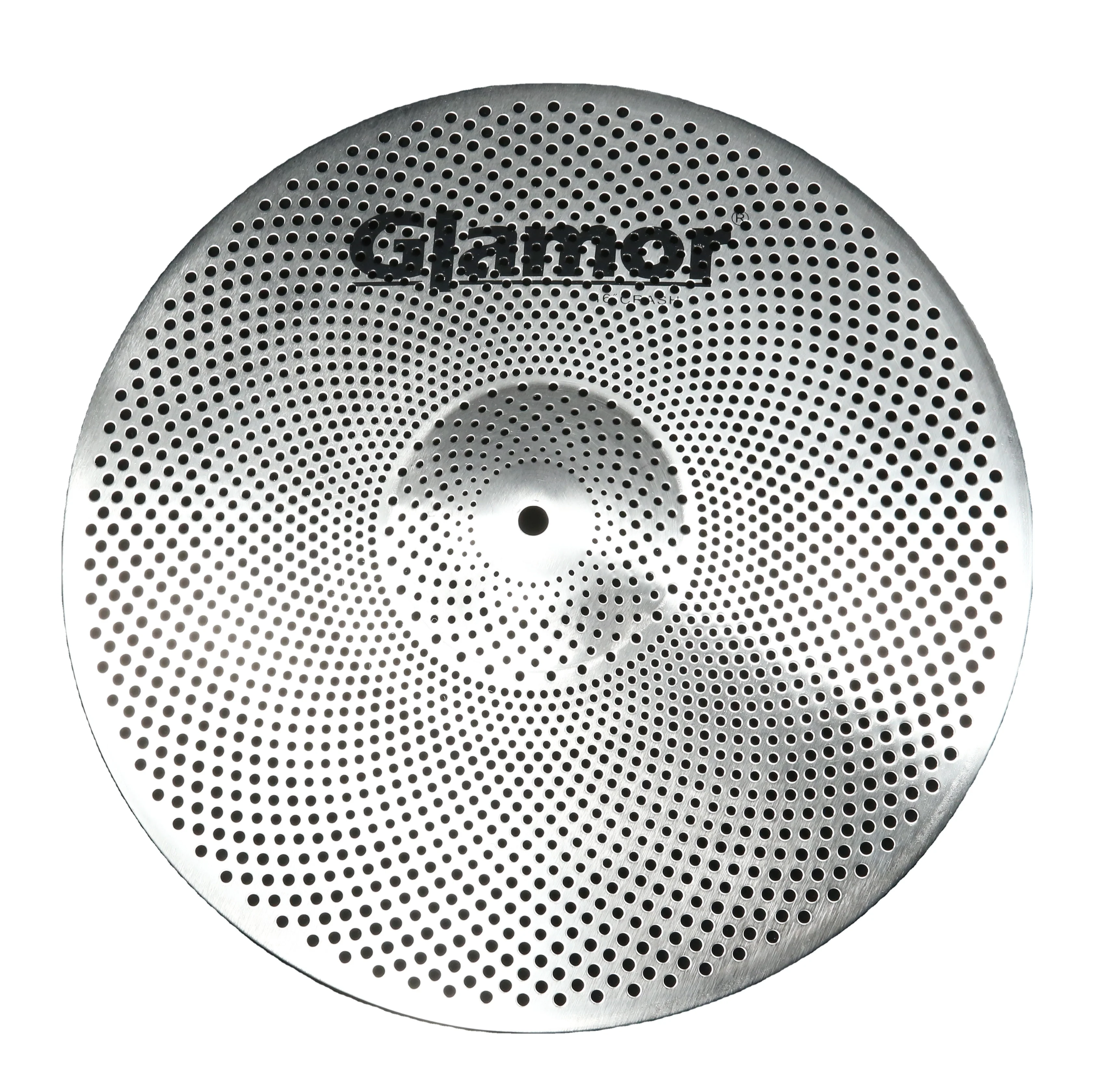 Набор тарелок для тарелок малой громкости, серебристая тарелка, 14/16/20 Дюймов, 5 штук, набор барабанных тарелок