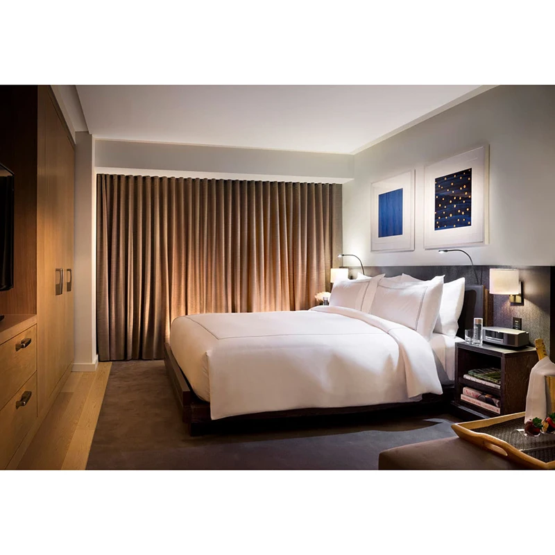 Taisen Hotel casegoods bedroom sets Elegant hotel furniture for 5 star with good quality