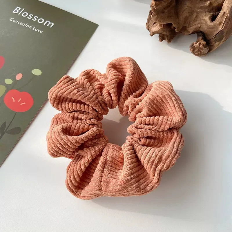 Factory Wholesale Hair Scrunchies Girls Hair Scrunchies Large Scrunchies Elastic Hair Bands