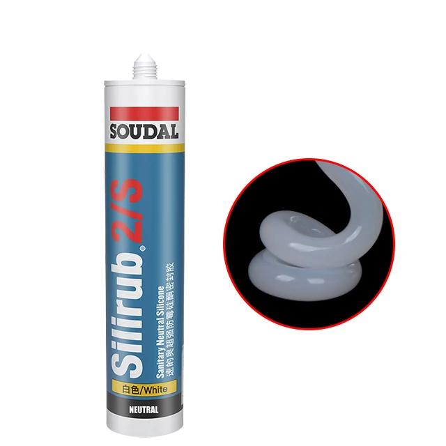 SOUDAL Light Yellow Cylindrical Home Neutral Silicone Sealant Supplier