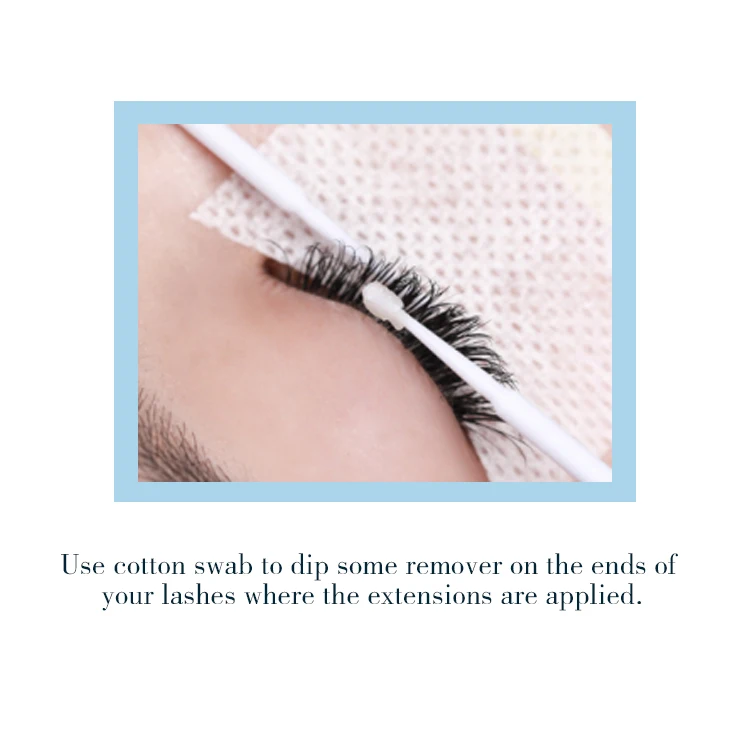 Private Label Lashes Extensions Glue Removal Eyelash Gel Remover