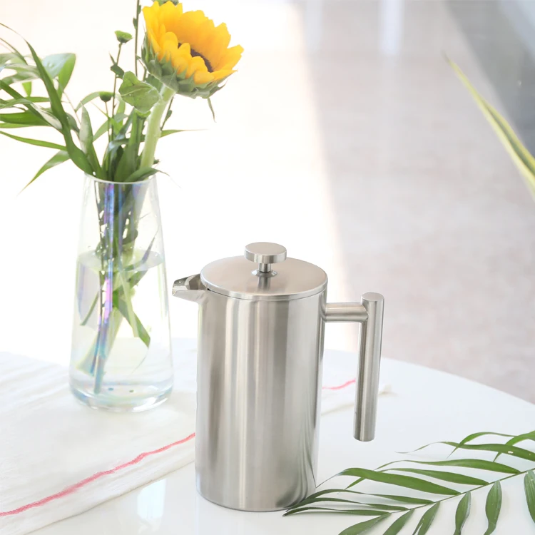 Highwin Stainless Steel French Coffee Press Stainless Steel Coffee French Press