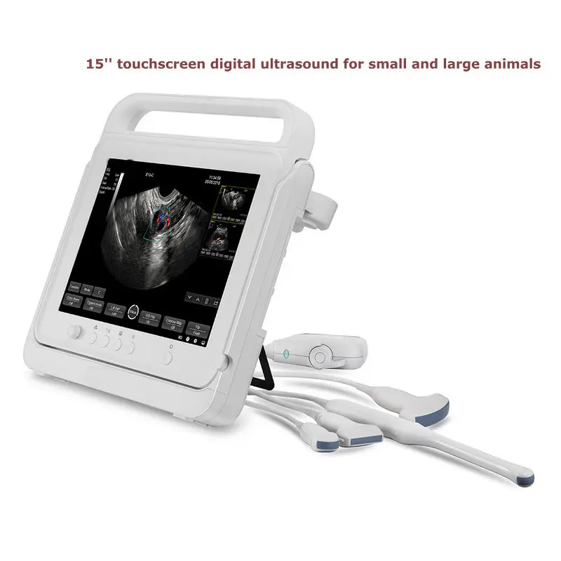Portable Full Digital Animals Doppler Ultrasound/Veterinary Ultrasound Machine for Pig/Sheep/Cattle/Dog