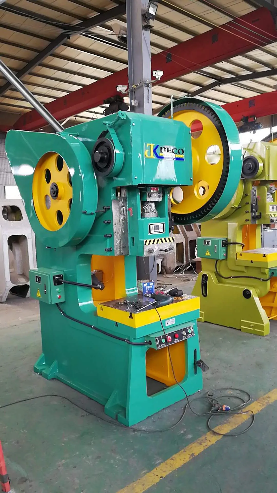 JB23 series single crank power press metal stamping press punching machine