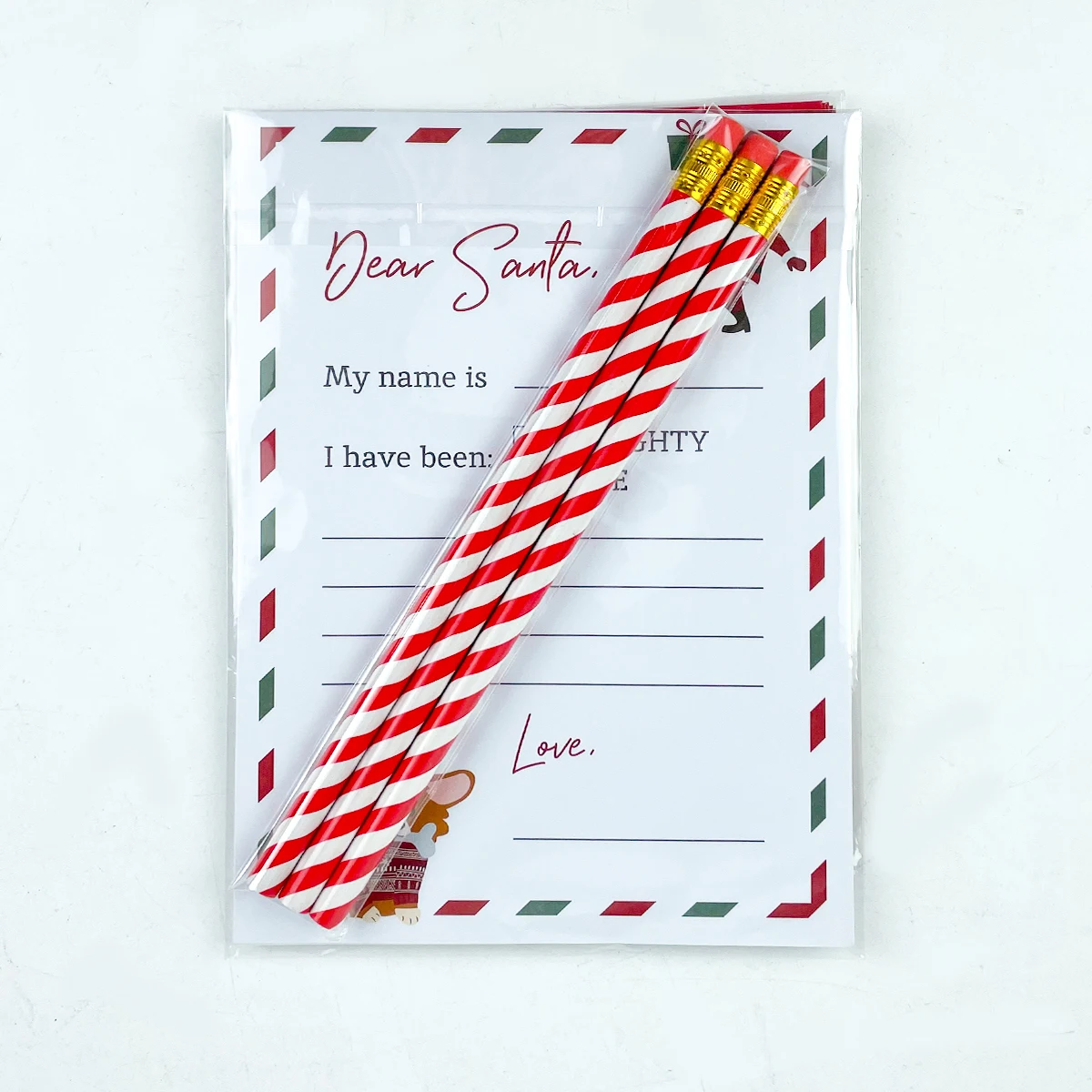 Writing Kit  Stationary Letter Kit with Sticker Letter To Santa christmas letter set