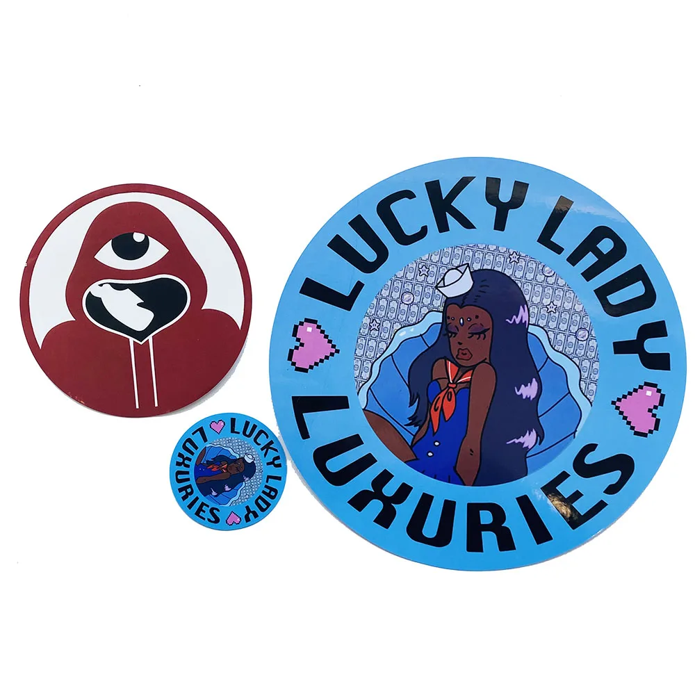 Custom Printing Die Cut Vinyl Stickers, Adhesive Waterproof PVC Label Company Logo Design Cartoon Stickers