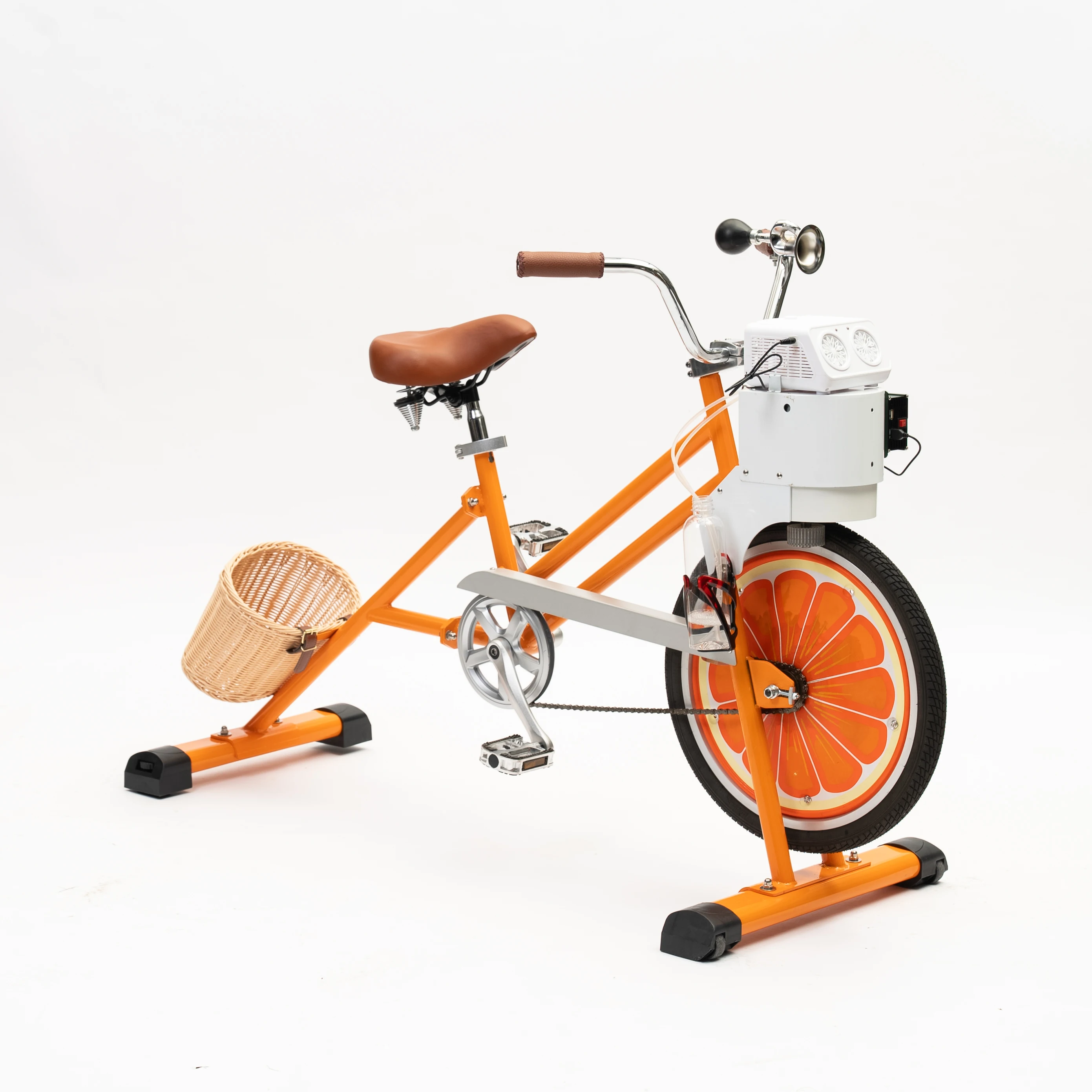 EXI aluminium bubble maker machine with bike advertisement generator chopper bicycle for kid bicycle amusement machine city bike