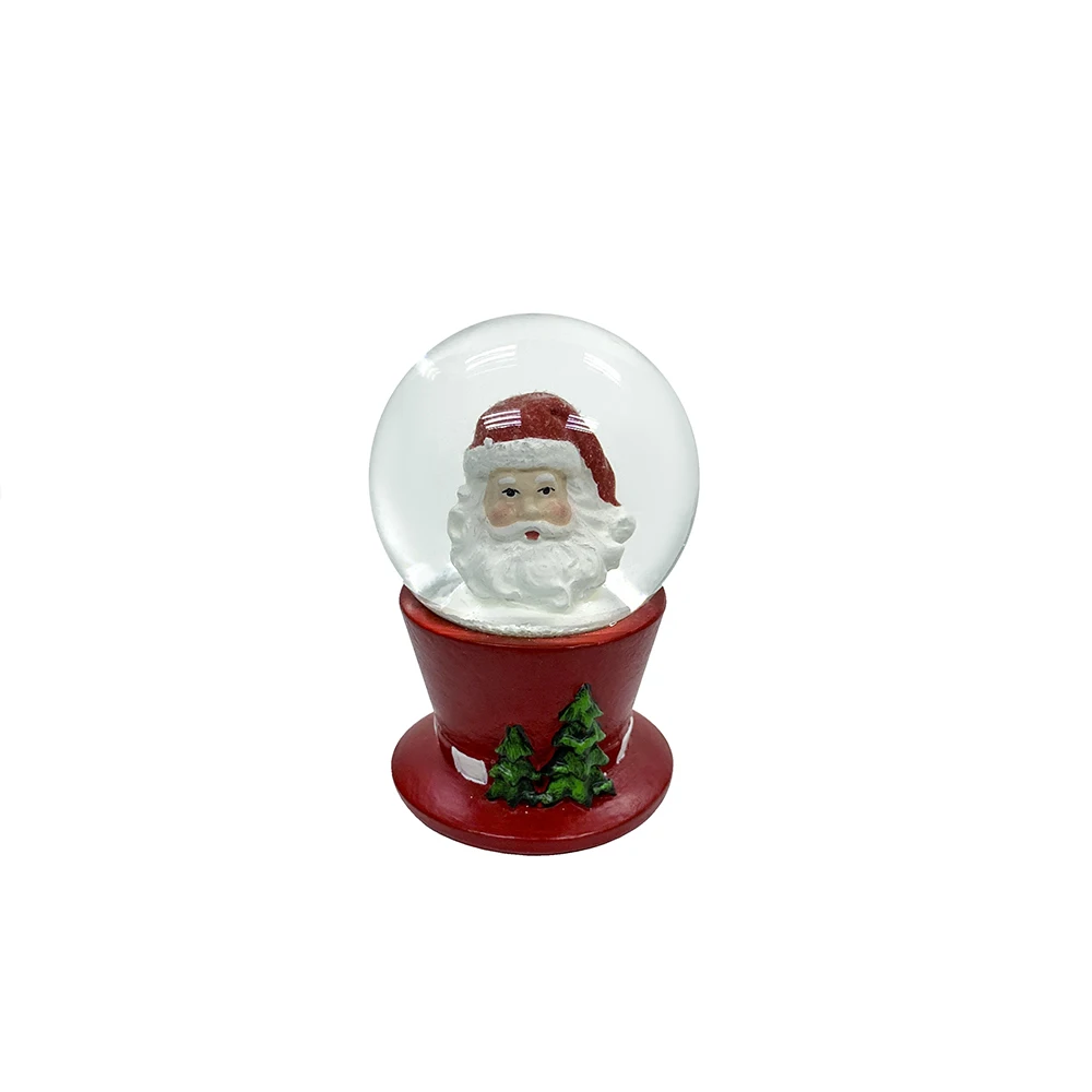 Huizhou factory wholesale resin glass snow globe  For Christmas Home Decoration