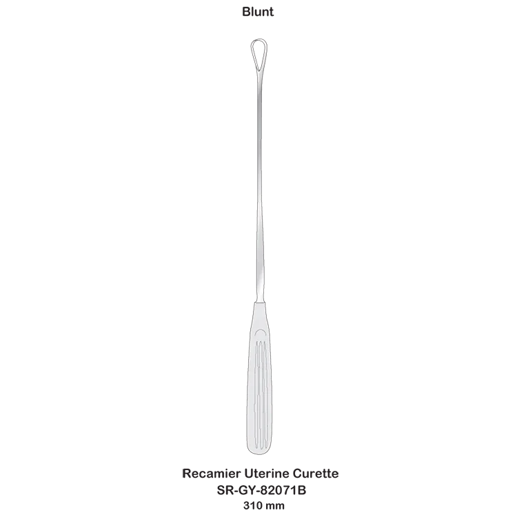 Recamier Uterine Curettes gynecological obstetric high quality surgical instruments