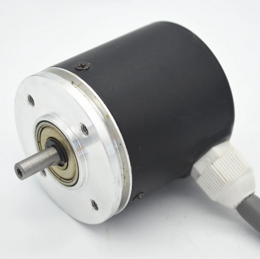 Absolute Encoder 50MM optical 8bits 9bits 10bits 11bits 12bits Absolute Rotary Encoder Gray Code Singal IP67