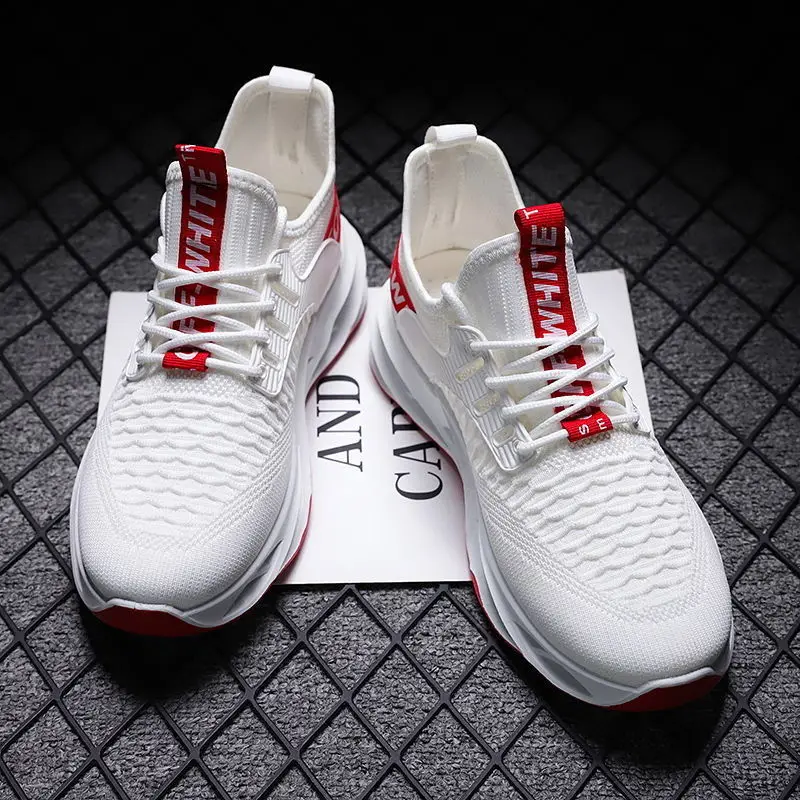  2022 Fashion Knitting Breathable Shoe Casual Sneakers Sports Men
