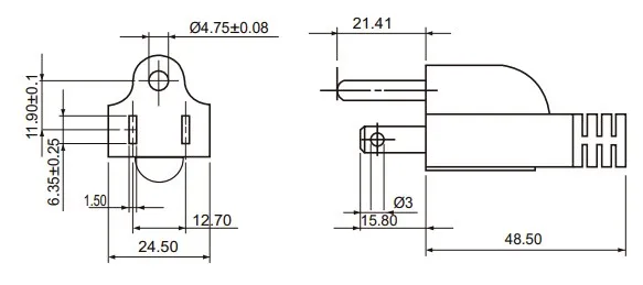 
outdoor power extension cord heavy duty SJTW three prong lighted end 
