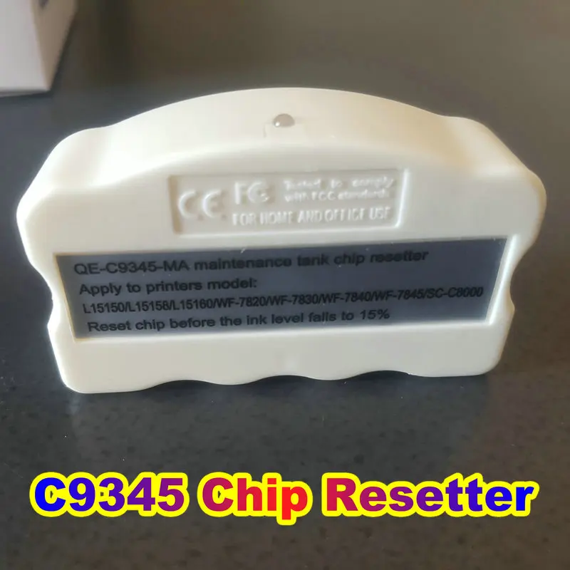 L18050 L8050 Unlock Ink Tank Chip Resetter C9345 Reset for Epson L18050 Maintenance Tank Printer ET 5800 8550 8500 L8168 L8188